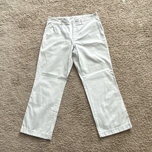 J.Crew Men's Pants 34x30 Beige Cotton Twill Casual Regular Straight